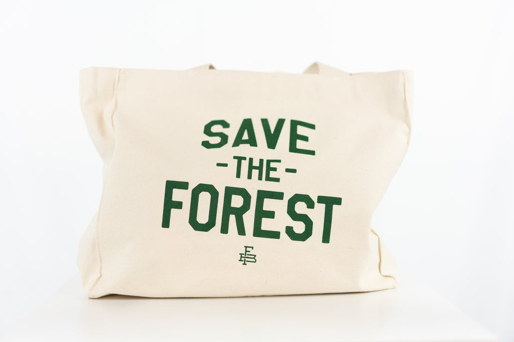 Save The Forest Tote Bag